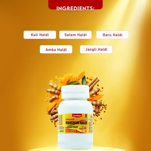 Vardhan Pancham Haldi Capsules Ingredients