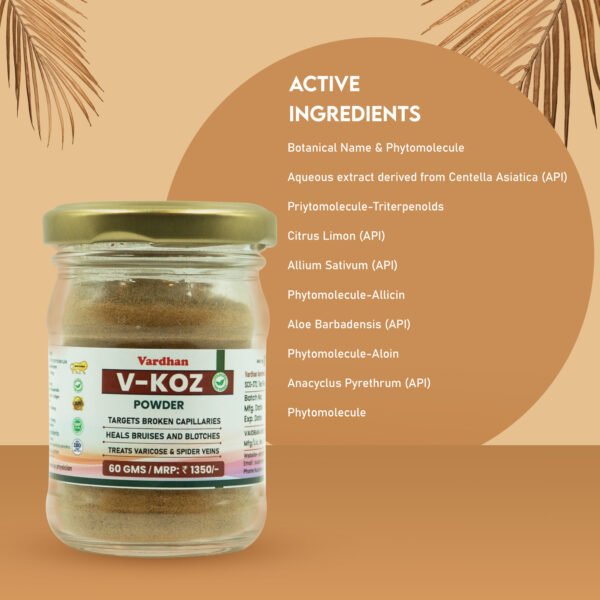 V-koz powder Ingredients